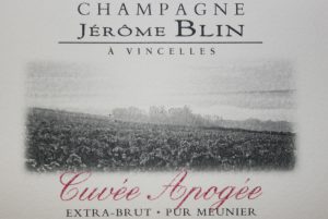 Champagne Jérôme Blin Apogée