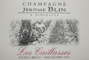 Champagne Jérôme Blin the curd